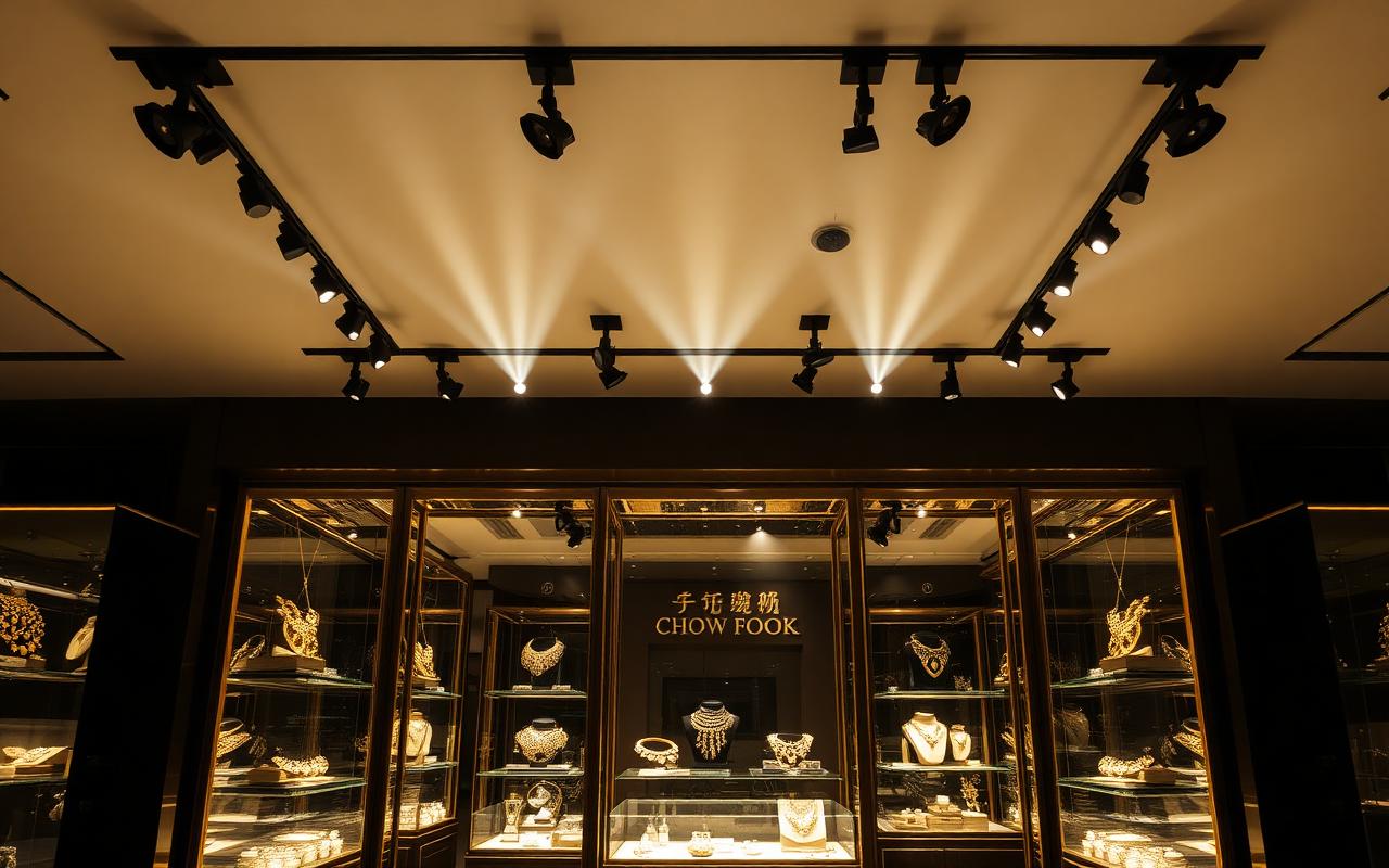 Chow Tai Fook Flagship Boutique Lighting