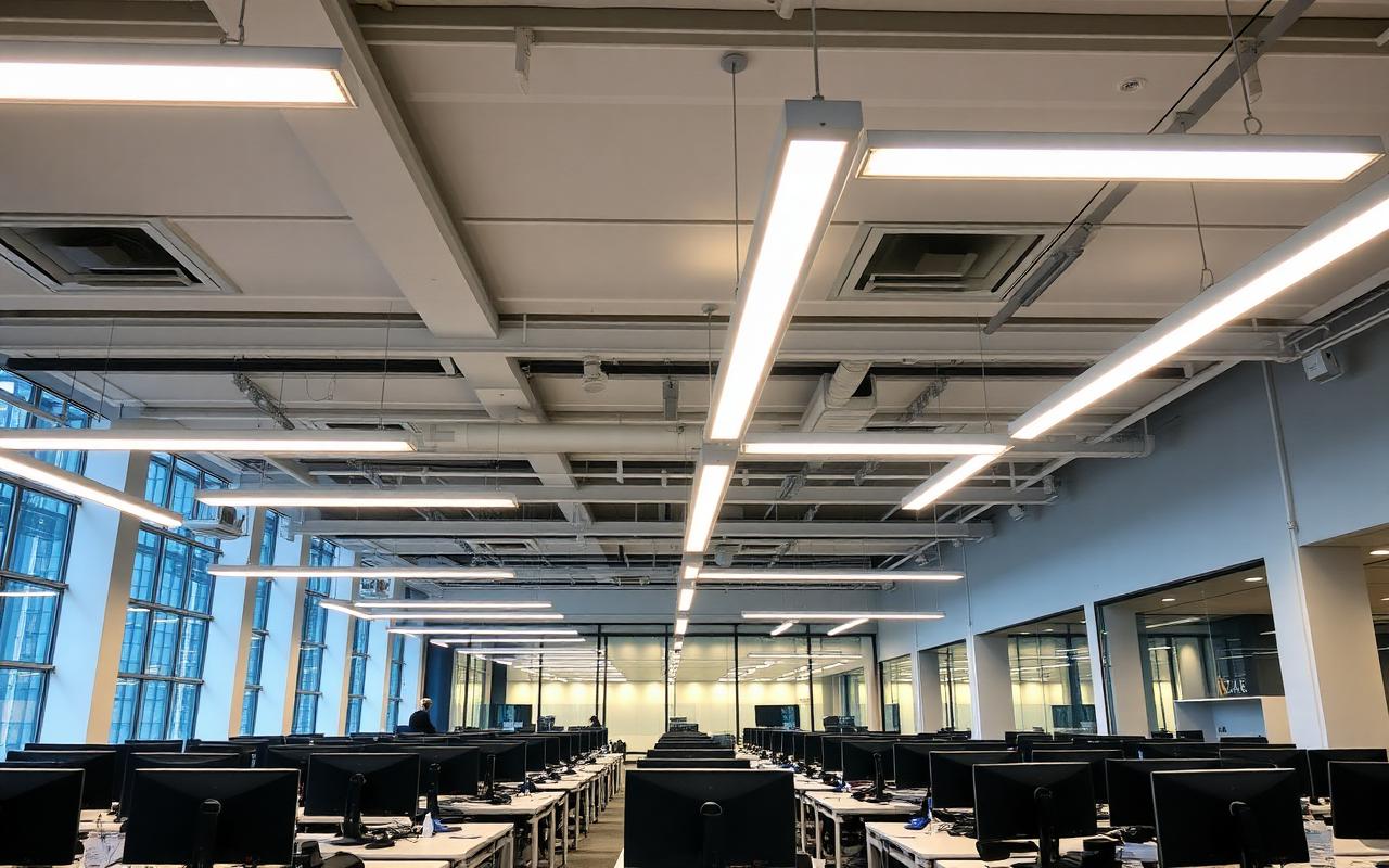 Tencent Binhai Towers HQ Office Lighting